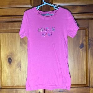 Hilton Head Girls Pink Short Sleeve Shirt